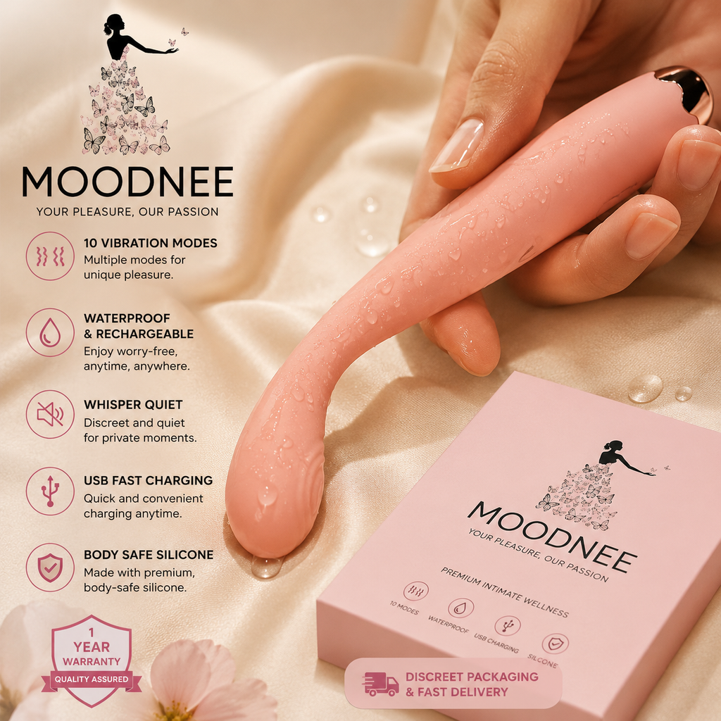 ✨ Women’s 12-Mode Personal Wellness Massager – Rechargeable & Silent Design.
